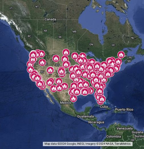 Tracker Attacks on Catholic Churches Since 2020 Google My Maps