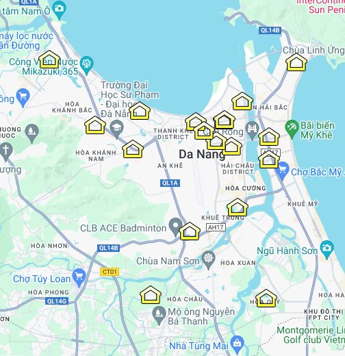 Một hướng dẫn đường đi bằng xe buýt đến Đường Ngô Thế Vinh ở Đà Nẵng hiện đã có trên Google Map vào năm