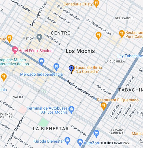La Comadre Tacos de Birria - Google My Maps