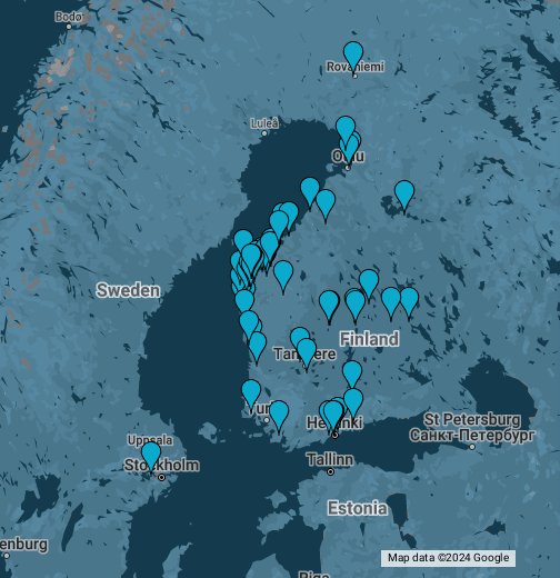 Marine CleanⓇ Resellers/Jälleenmyyjät - Google My Maps