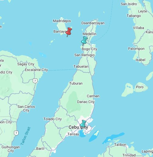 Bantayan Island - Google My Maps