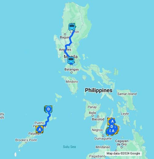 The Philippines Google My Maps