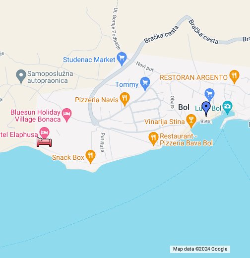 kamenari crna gora mapa Bol, Brac Island, Croatia   Google My Maps kamenari crna gora mapa