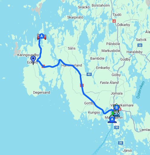 Ahvenanmaa - Google My Maps