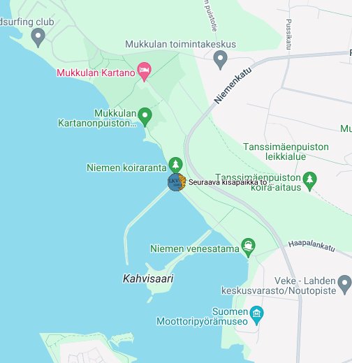 Lahden Kalaveikot tapahtumakartat - Google My Maps