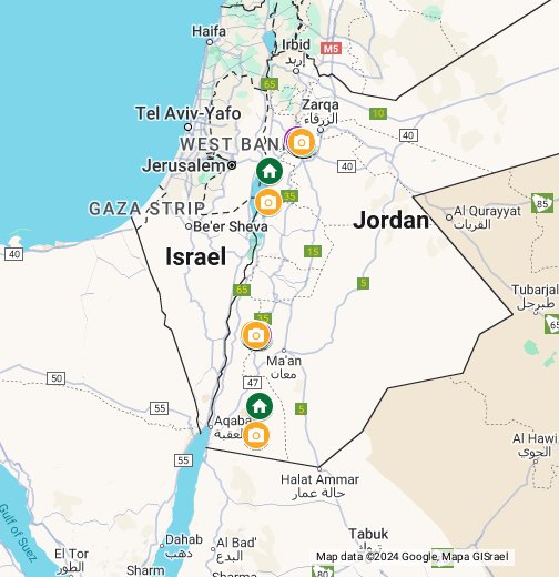 JORDAN ITINERARY - Google My Maps