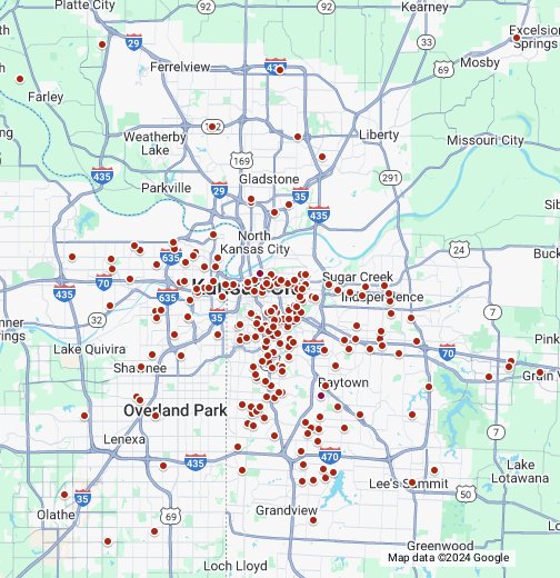 2022 Kansas Cityarea homicides Google My Maps
