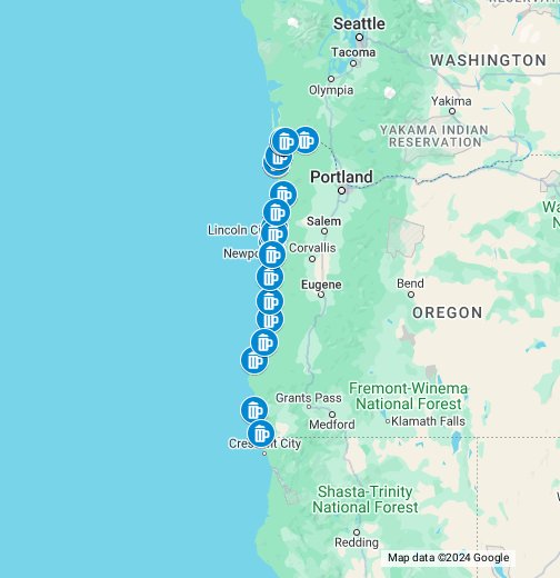 Oregon Coast Breweries Map - Google My Maps
