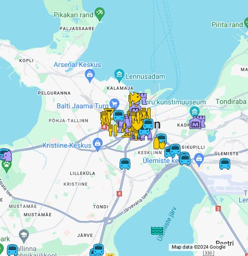 Tallinnan Kartta - Google My Maps