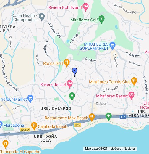 Riviera del Sol - Google My Maps