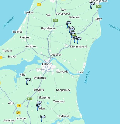 Region Nordjylland - Google My Maps