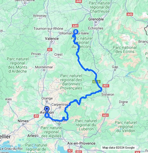 Giorno 4 - Pont en Royans - Google My Maps