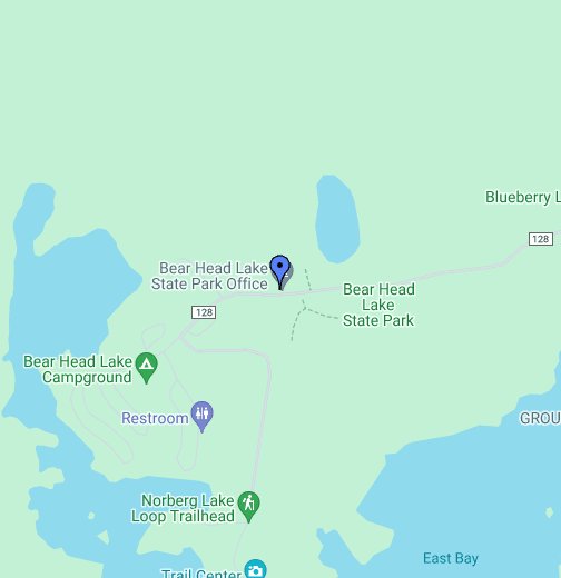 MN DNR Bear Head Lake Google My Maps