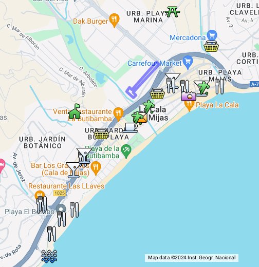 La Cala de Mijas - Google My Maps
