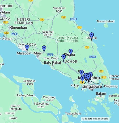 Johor Google My Maps