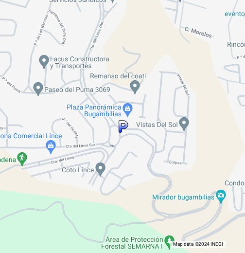 Plaza Panoramica Bugambilias - Google My Maps