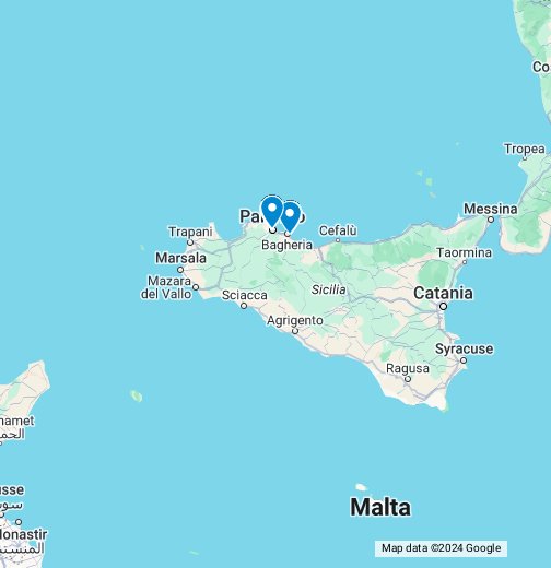 Sicily - Google My Maps