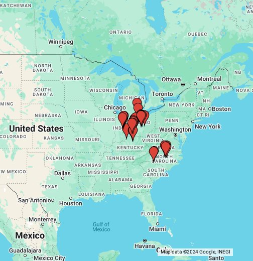 All City BBQ Locations - Google My Maps