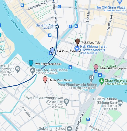 Sta Cruz Manila Map Map To The Santa Cruz Church - Google My Maps