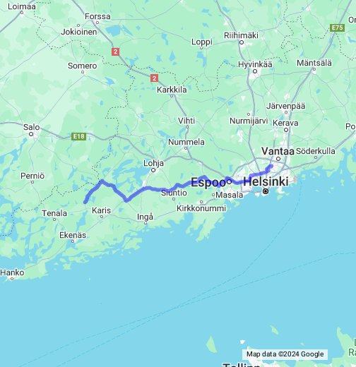 Fiskars - Google My Maps