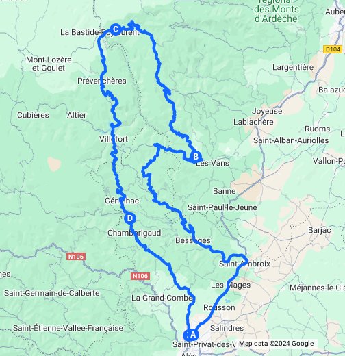 Lac de Villefort - Google My Maps