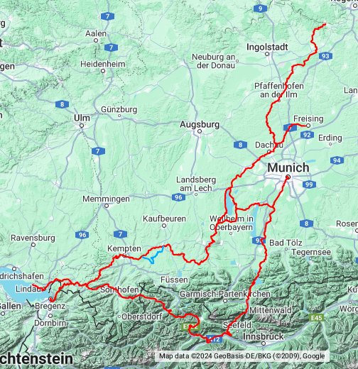Münchner Jakobsweg - Google My Maps
