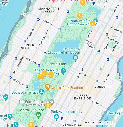 8 Best Secluded Places in Central Park - Google My Maps