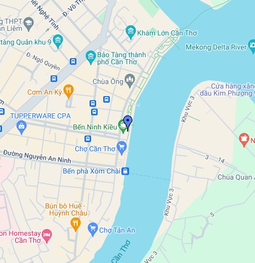 Muốn trải nghiệm Ninh Kiều một cách đầy đủ nhất? Khám phá bản đồ Ninh Kiều trên Google My Maps để tìm ra những điểm đến tuyệt vời nhất của quận này. Cùng với Địa Ốc Thông Thái, Ninh Kiều sẽ mang đến trải nghiệm sống tuyệt vời cho bạn.