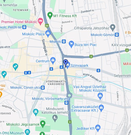 Miskolc, Bajcsy-Zs. u. 2-4. - Google My Maps