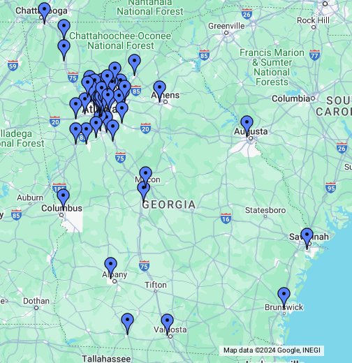 Georgia Office Depot Locations - Google My Maps