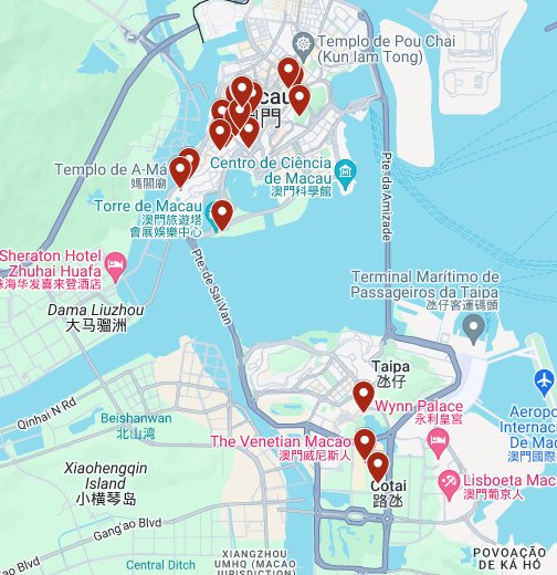 Macau Google My Maps