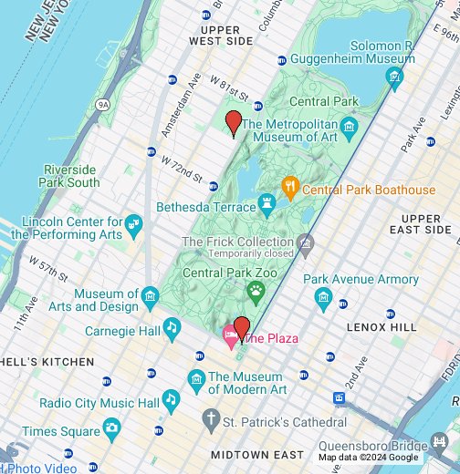Central Park satelite Map - Google My Maps